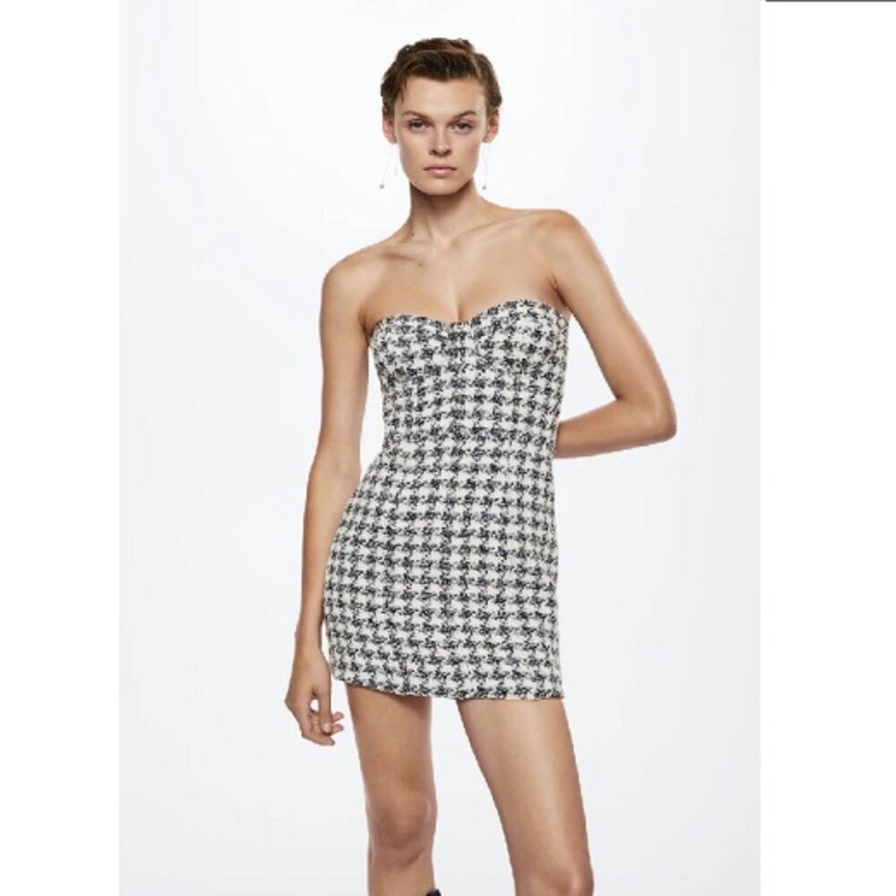 MANGO Corset Design Dress size S